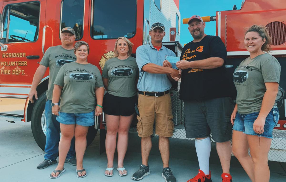 Scribner S Blackjack Run Sees Record Turnout Donation To Fire Department Local News Fremonttribune Com