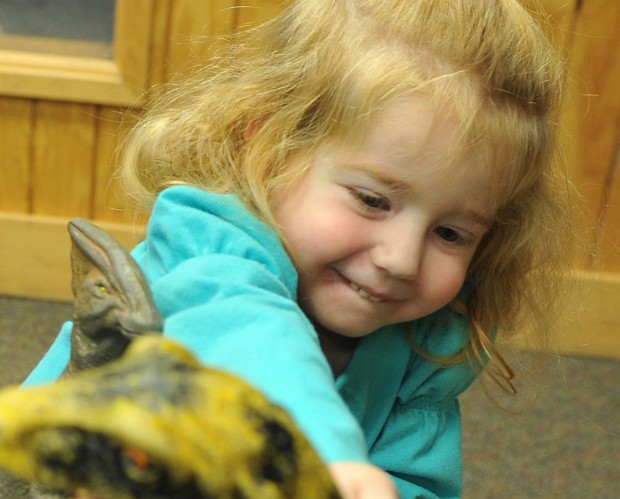 Families explore Morrill Hall in Lincoln