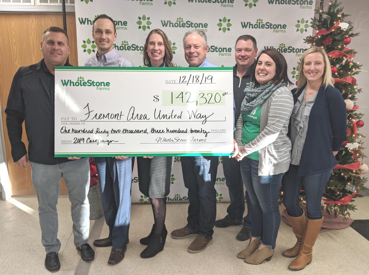 United Way donation