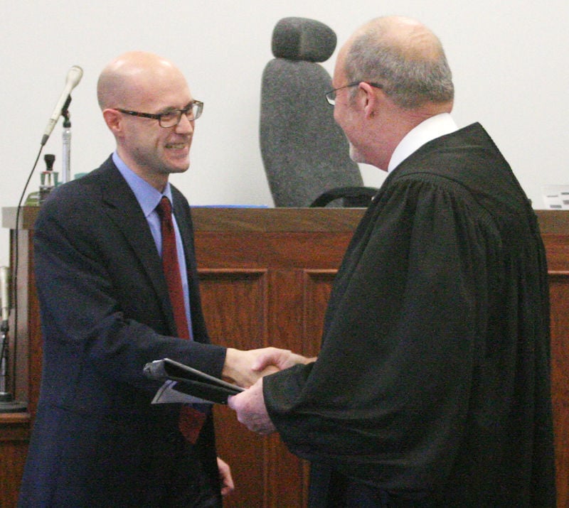 Palm sworn in as interim Cass County Attorney News