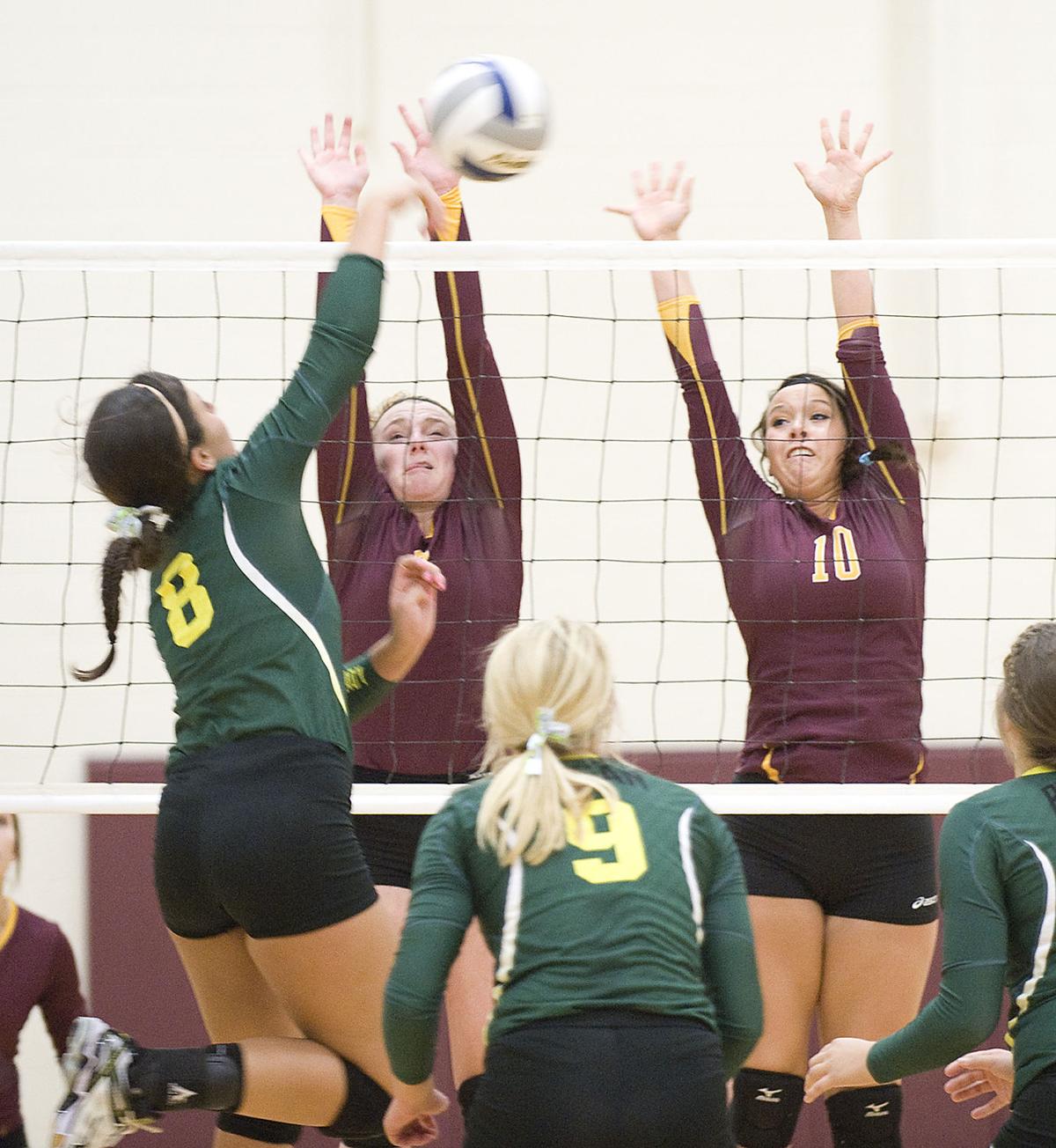 Volleyball, Arlington vs. Fremont Bergan, 9.9.14