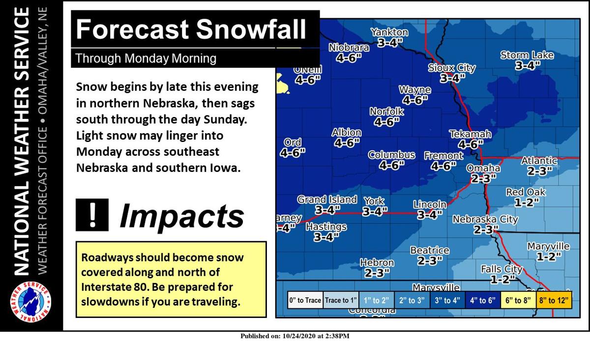 Lincoln May See 3 4 Inches Of Snow Sunday Local News Fremonttribune Com