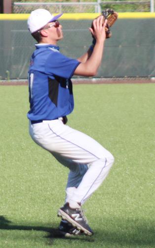 TJ Fitzpatrick makes catch in left field