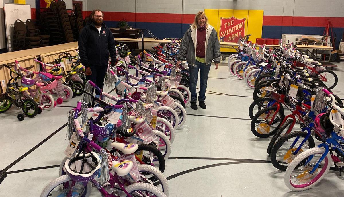 Wishing Wheel makes largest donation yet with 78 bikes to Salvation