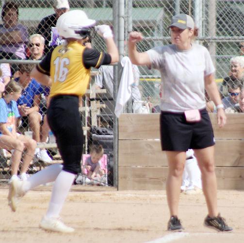 Piper Meisinger after 2 RBI vs Milford