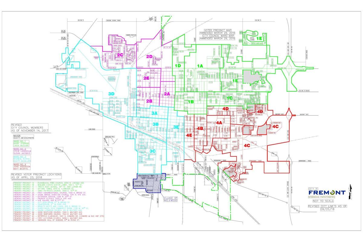 City Ward Map