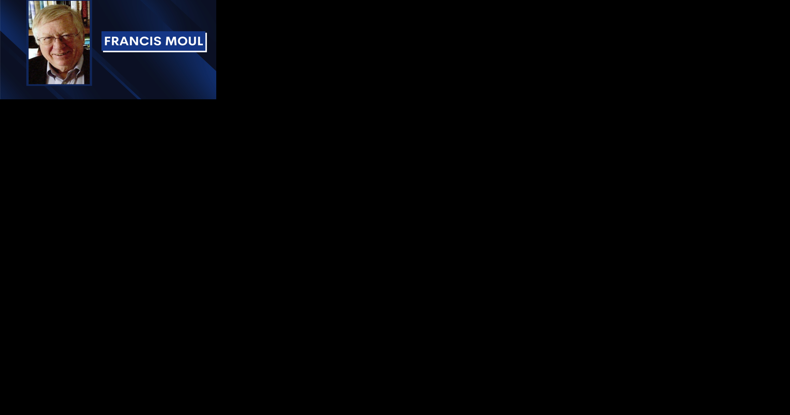 Award-winning journalist and environmentalist Francis Moul remembered fondly - Vimarsana News