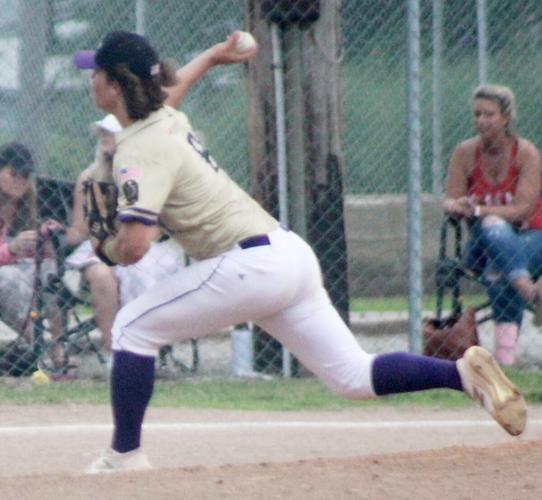 Gage Scholting pitches for LWW