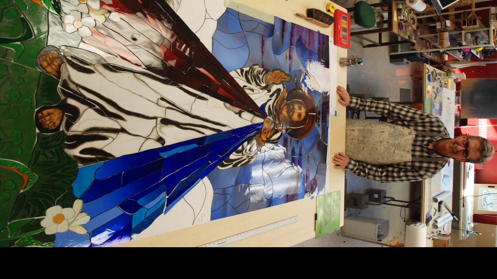 Man Makes Divine Mercy Windows For Church Local News