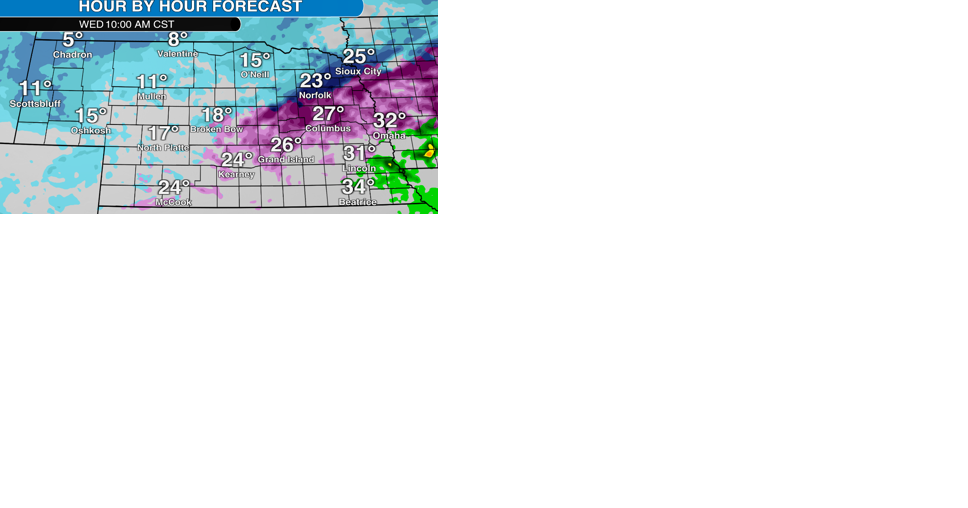 Tracking Nebraska's next winter storm. Here's the latest on timing, snowfall, and ice amounts - Vimarsana News