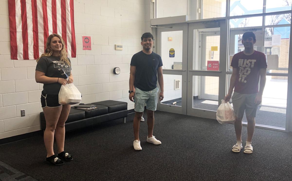Cedar Bluffs Public Schools seniors get one last lunch from school