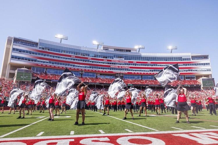 Cornhusker Marching Band makes football season debut