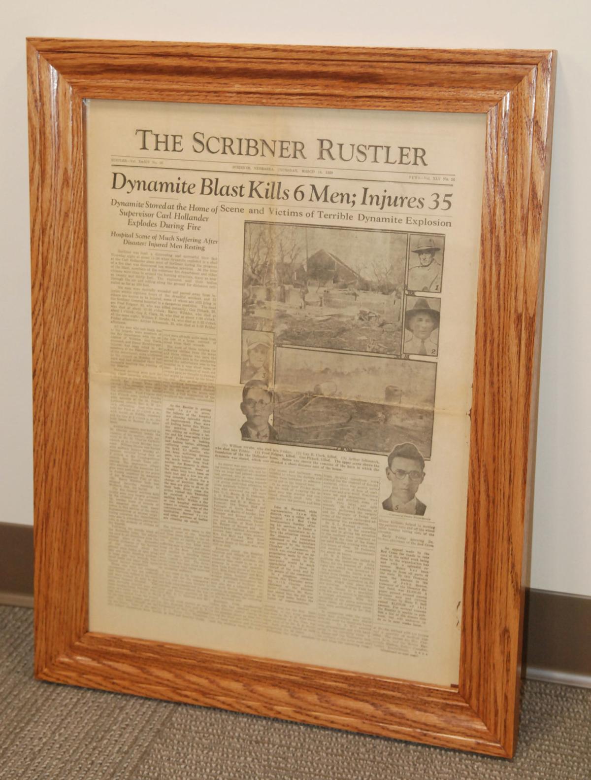 Scribner explosion occurred 90 years ago Local News