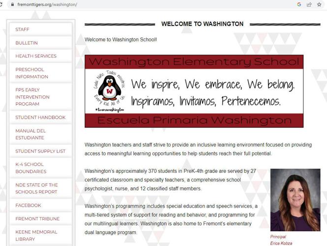 washington elem school inclusion webpage