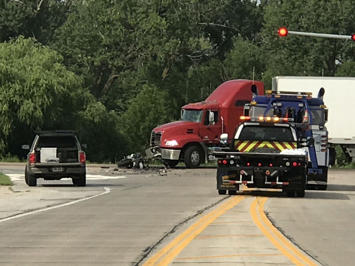(UPDATE) Motorcyclist killed in collision with semitrailer identified