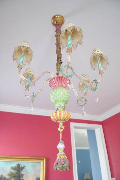 funky chandelier