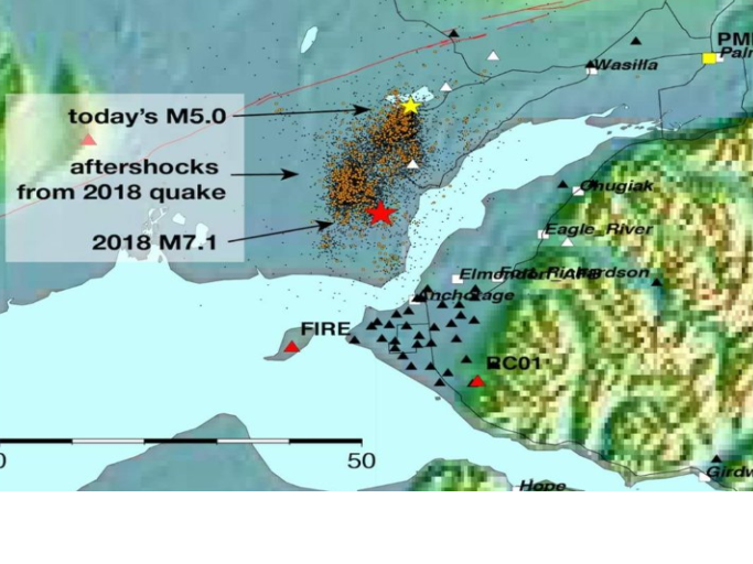 Saturday earthquake strikes south-central Alaska |  Local news stories
