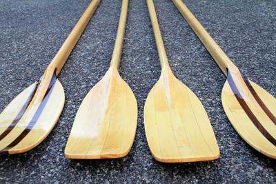 oars wooden spoon blade oar plans shaft angus sculling laminated frontiersman hollow sms whatsapp email print twitter made