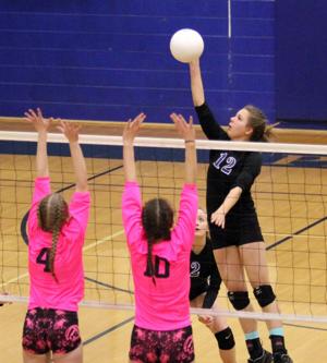 Prep volleyball: Moose stun Stars