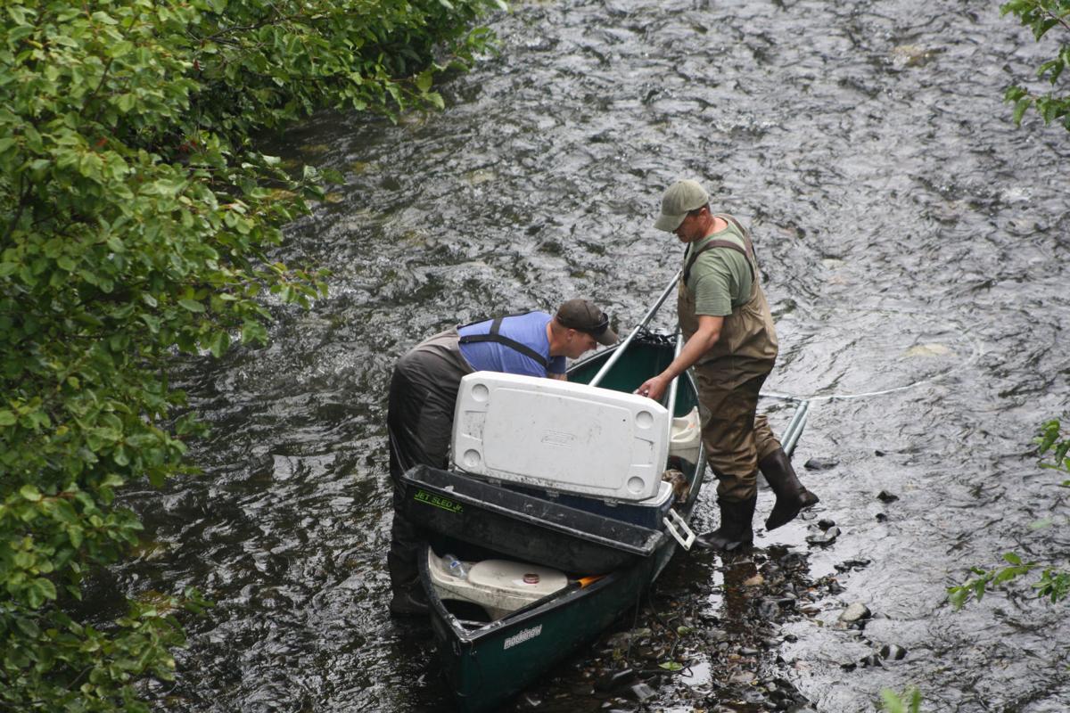 Crowds Of People Flock To Fish Creek During Opening Weekend For Dip Netting Sockeye Outdoors Frontiersman Com