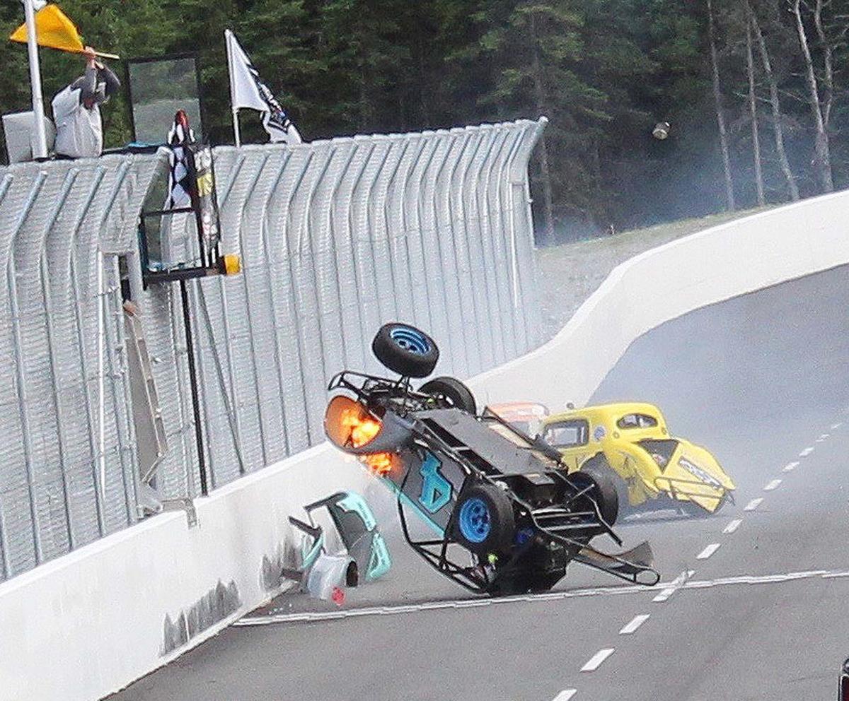 Driver Returns To The Oval After Crash Local Sports News Frontiersman Com