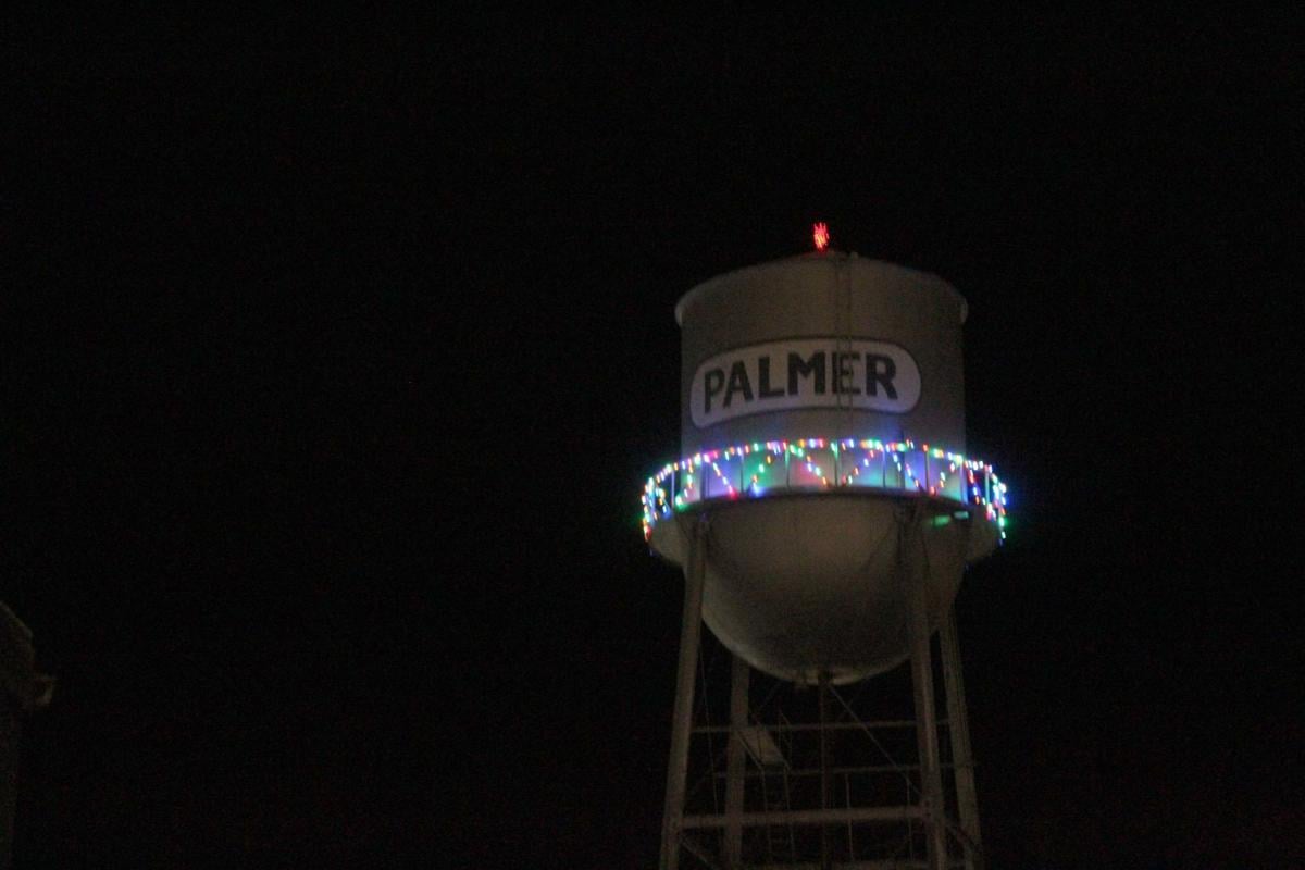 Iconic Palmer water tower part of new holiday tradition Local News