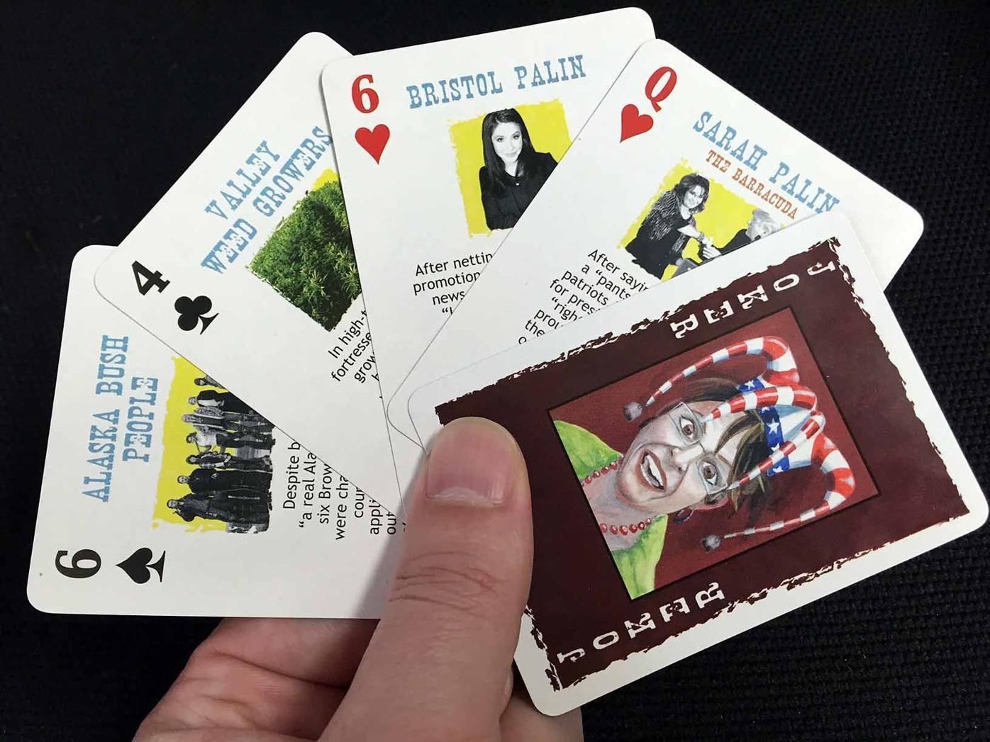 Palins again make the cut on Alaska playing cards | Local News Stories |  frontiersman.com