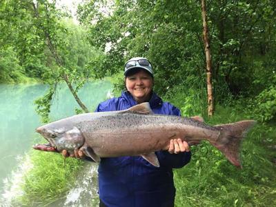 With Most King Fishing Closed Other Salmon Species Begin To Show In Inlet Outdoors Frontiersman Com