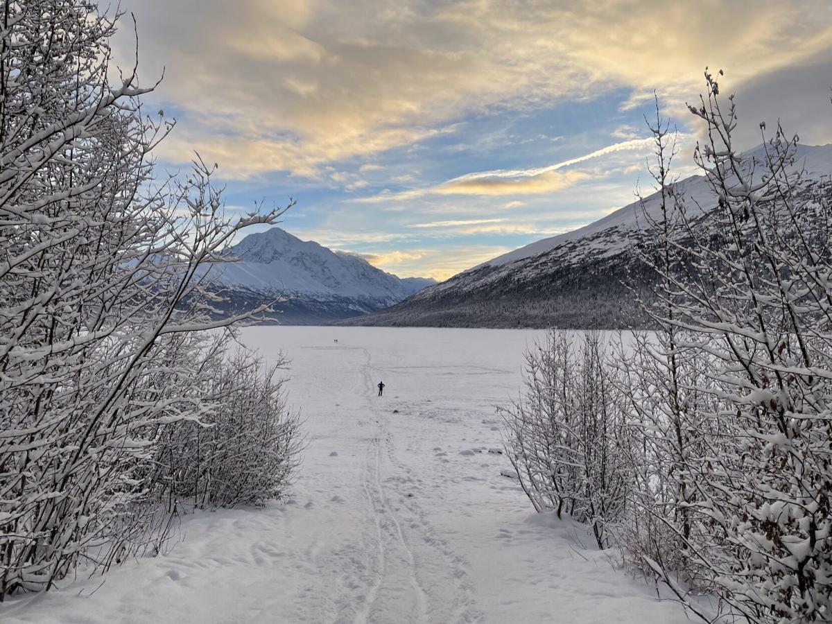 Visit Eklutna Lake for accessible winter recreation Outdoors