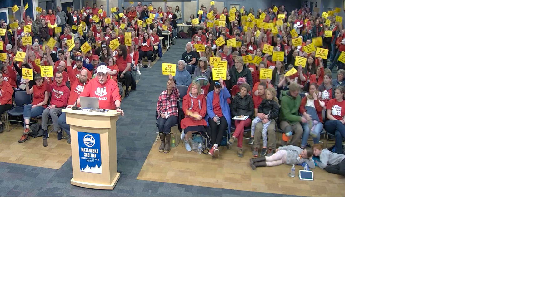 We the teachers stand before you because we want and deserve a contract  that is fair.” Health insurance, pay at heart of ongoing negotiations at  MSBSD | Local News Stories | frontiersman.com