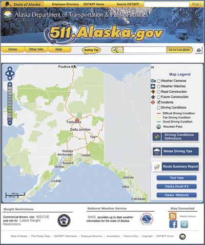 Get driving conditions electronically | Local News Stories
