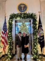 “What a joy!” Local couple helps decorate White House for Christmas
