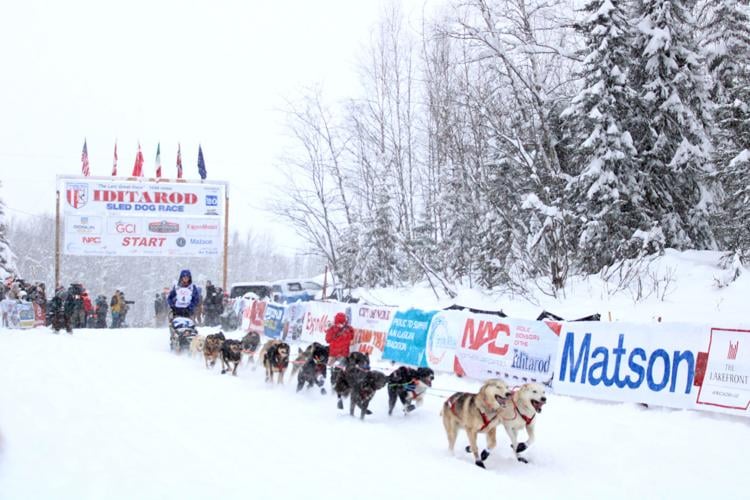 He grew up in Barnard. Now he's mushing dogs across Alaska in the Iditarod