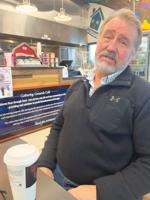 A cup of coffee and conversation at the Gathering Grounds