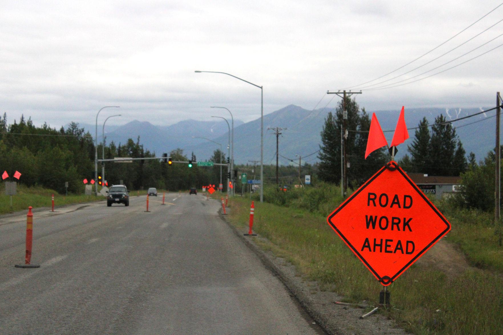 PalmerWasilla Highway paving underway Local News