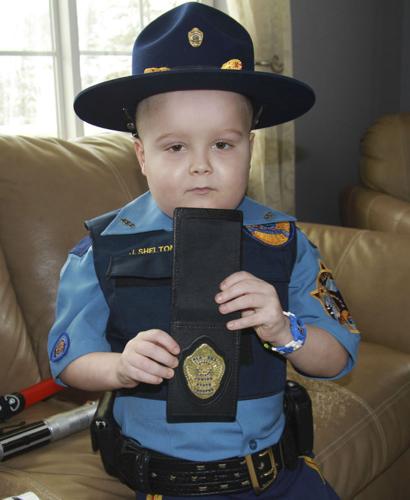Tiniest trooper vows to serve and protect | Local News Stories ...