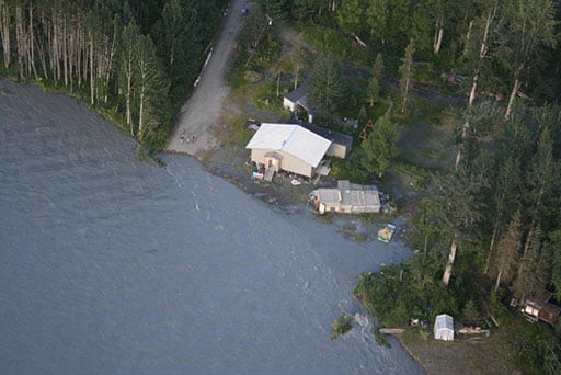 More homes losing ground to Mat River | Local News | frontiersman.com