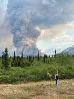 Nelchina Glacier and Bear Creek Fires have residents on edge as hundreds of fires burn across state