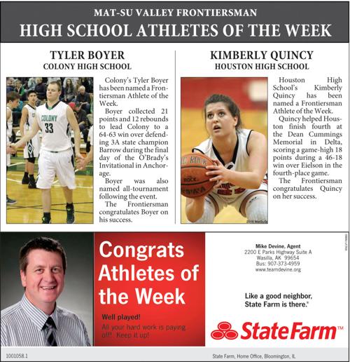 Athlete of the Week Athlete of the Week
