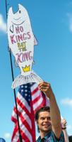 Hundreds turn out for “No Kings” rally in Palmer