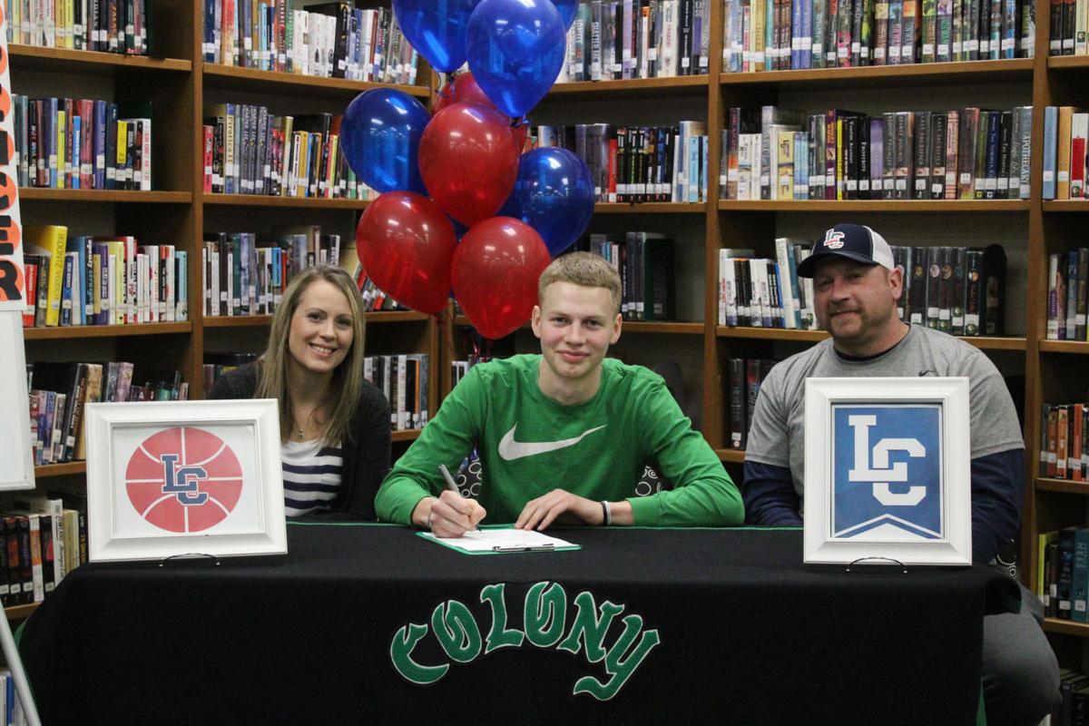 Colony Sharpshooter Signs Nli To Play Basketball At Lewis Clark