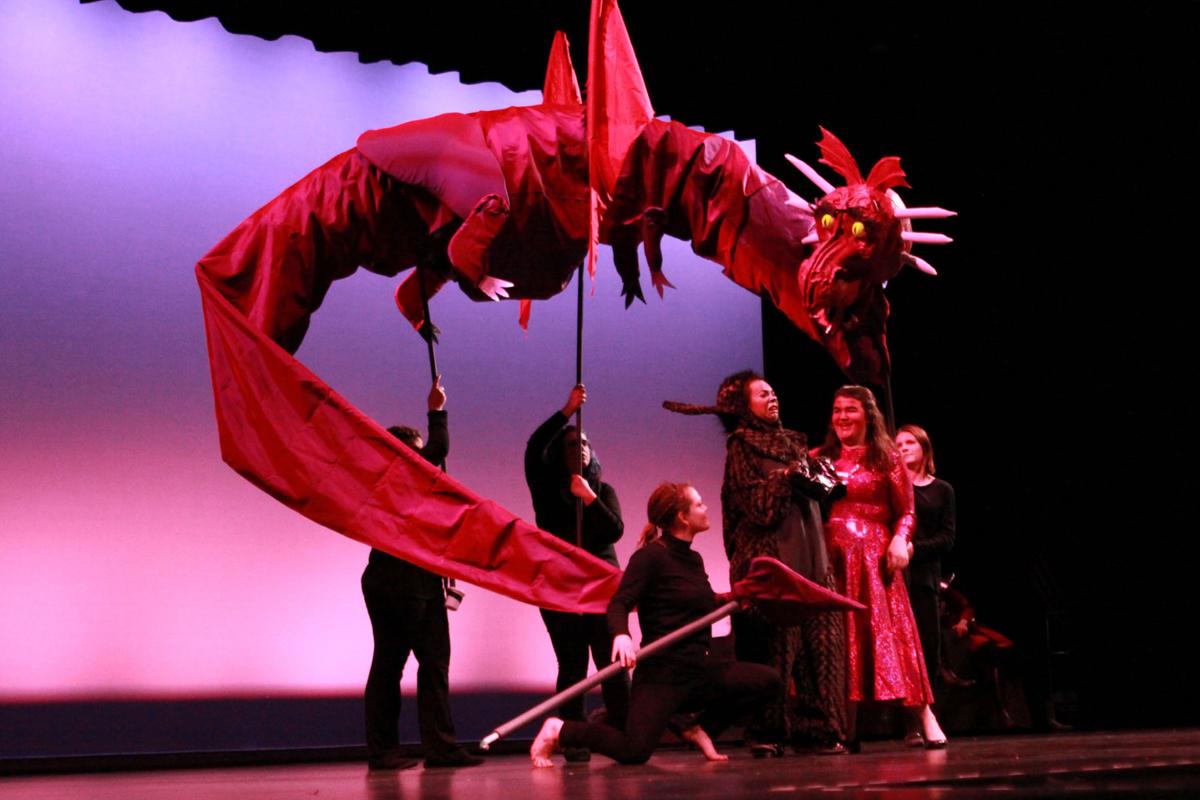 Student production of ‘Shrek’ on stage at Massay theater