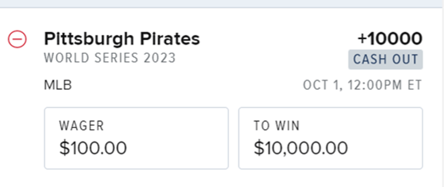 2023 Pittsburgh Pirates Predictions and Odds to Win the World Series