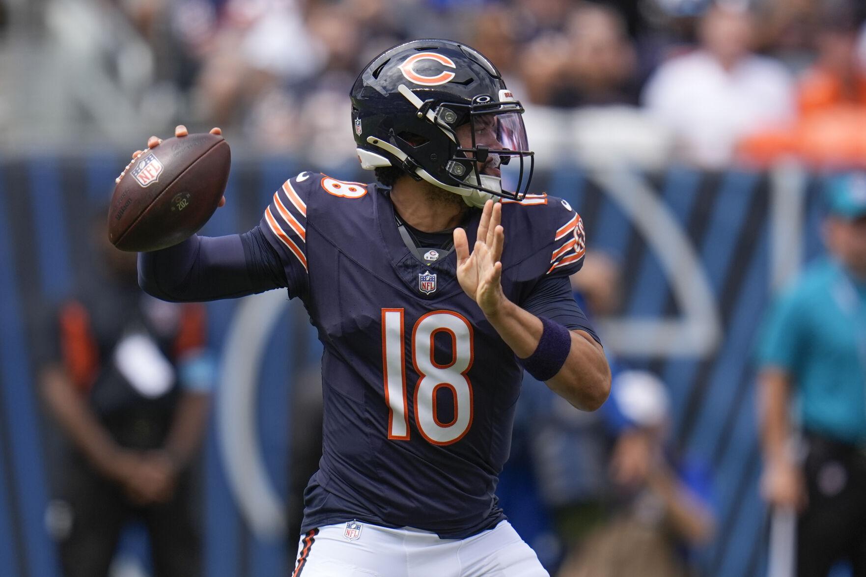 Chicago Bears win total odds & predictions 2024