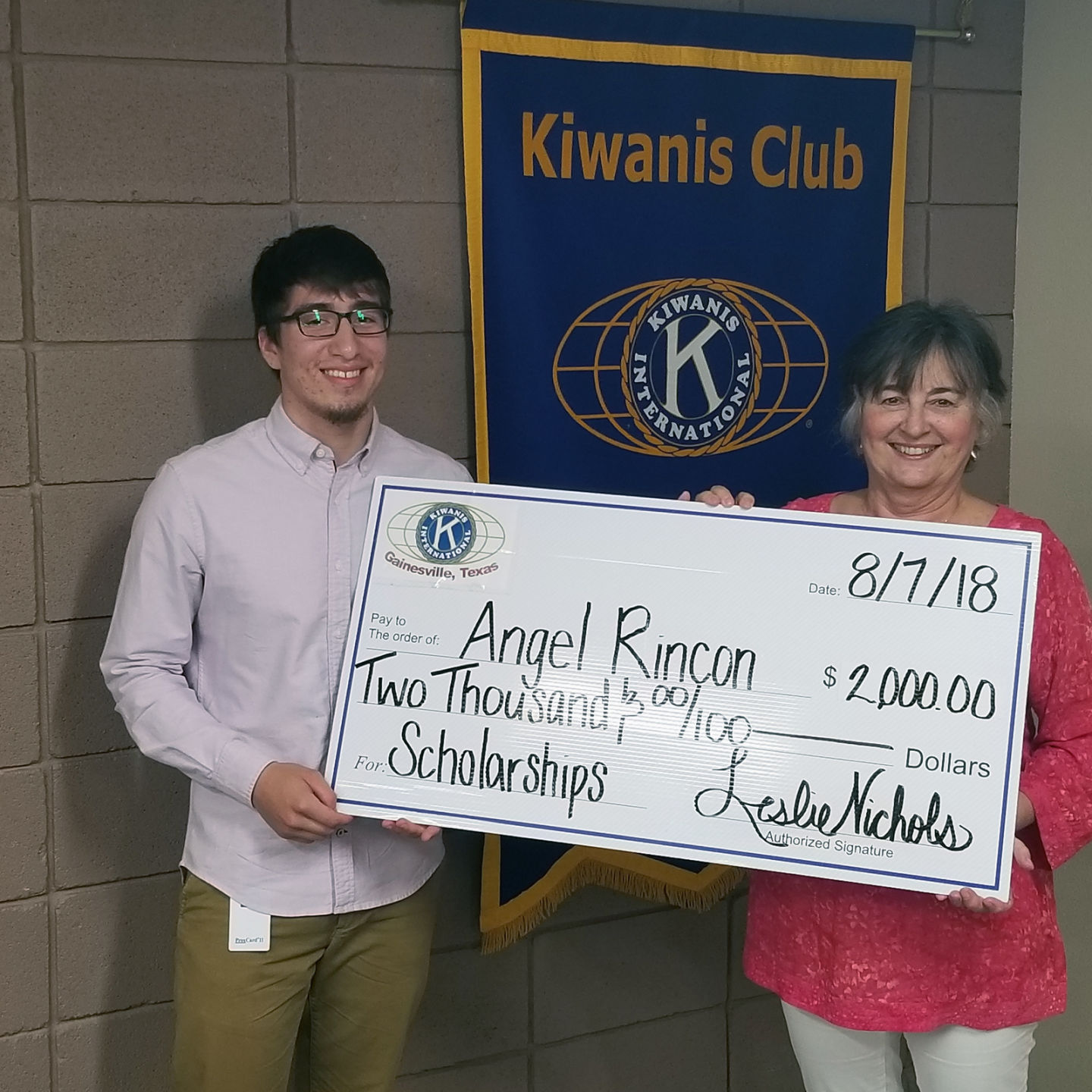 PHOTO: Rincon awarded scholarships | Local News | gainesvilleregister.com