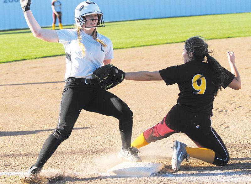 Lady Knights softball takes two victories at home Sports