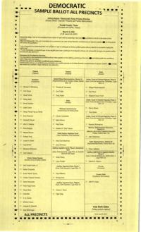 Pdf 2020 Republican Primary Sample Ballot For Cooke County Gainesvilleregister Com