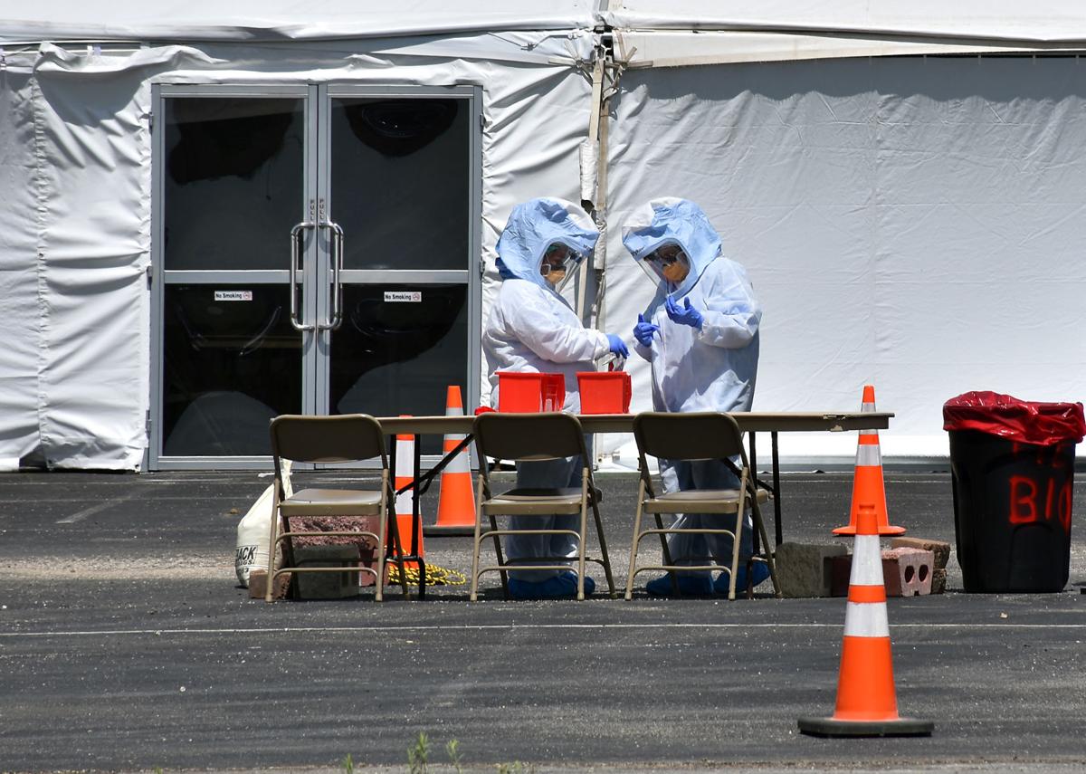 Looking for results 6 to 10 people being tested for COVID19 daily in