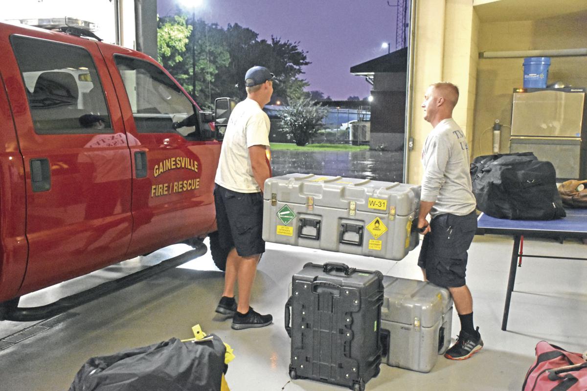 Gainesville rescue team heads south News