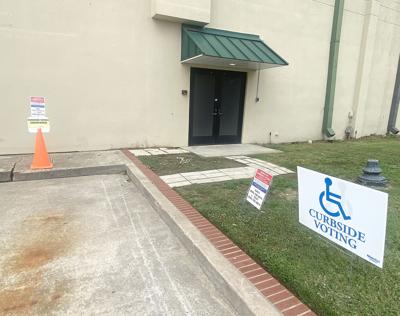 Curbside voting moves behind Cooke Co Courthouse Annex News